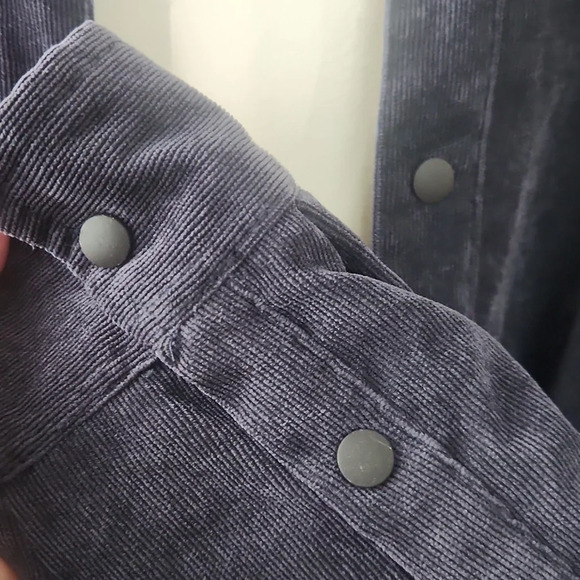 Navy Mens Corduroy Jacket size LARGE - Picture 6 of 15